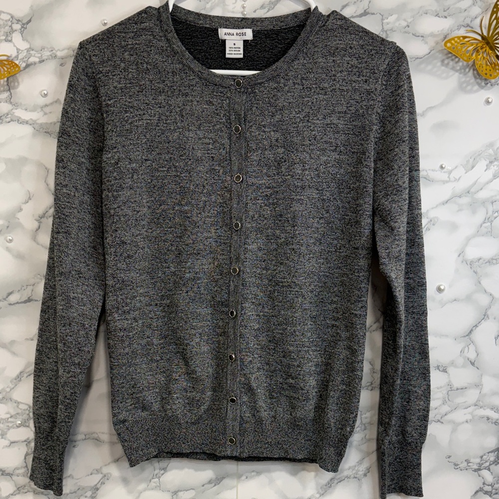 Hannah Rose Charcoal Men's Cardigan